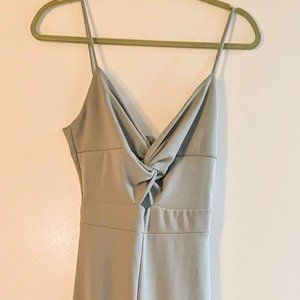 Soft Sage Green Jump Suite  size S